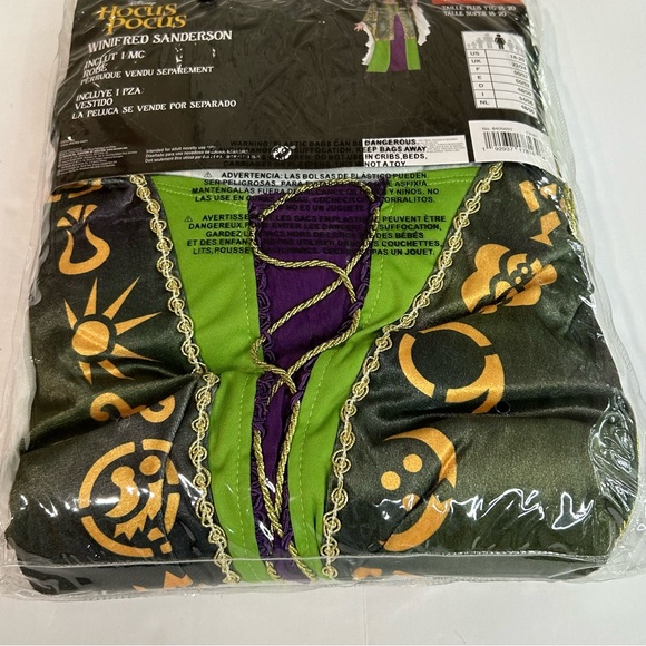 🆕 Hocus Pocus Winnie Plus Size Women Costume - Picture 7 of 11